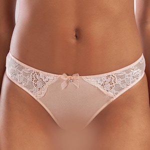 Mini String Thong,Comfortable String Thong,Minimal Daily Lingerie,Breathable Everyday Panty-Gracia Collection
