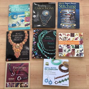 Bead books, sale books, discounted, craft books