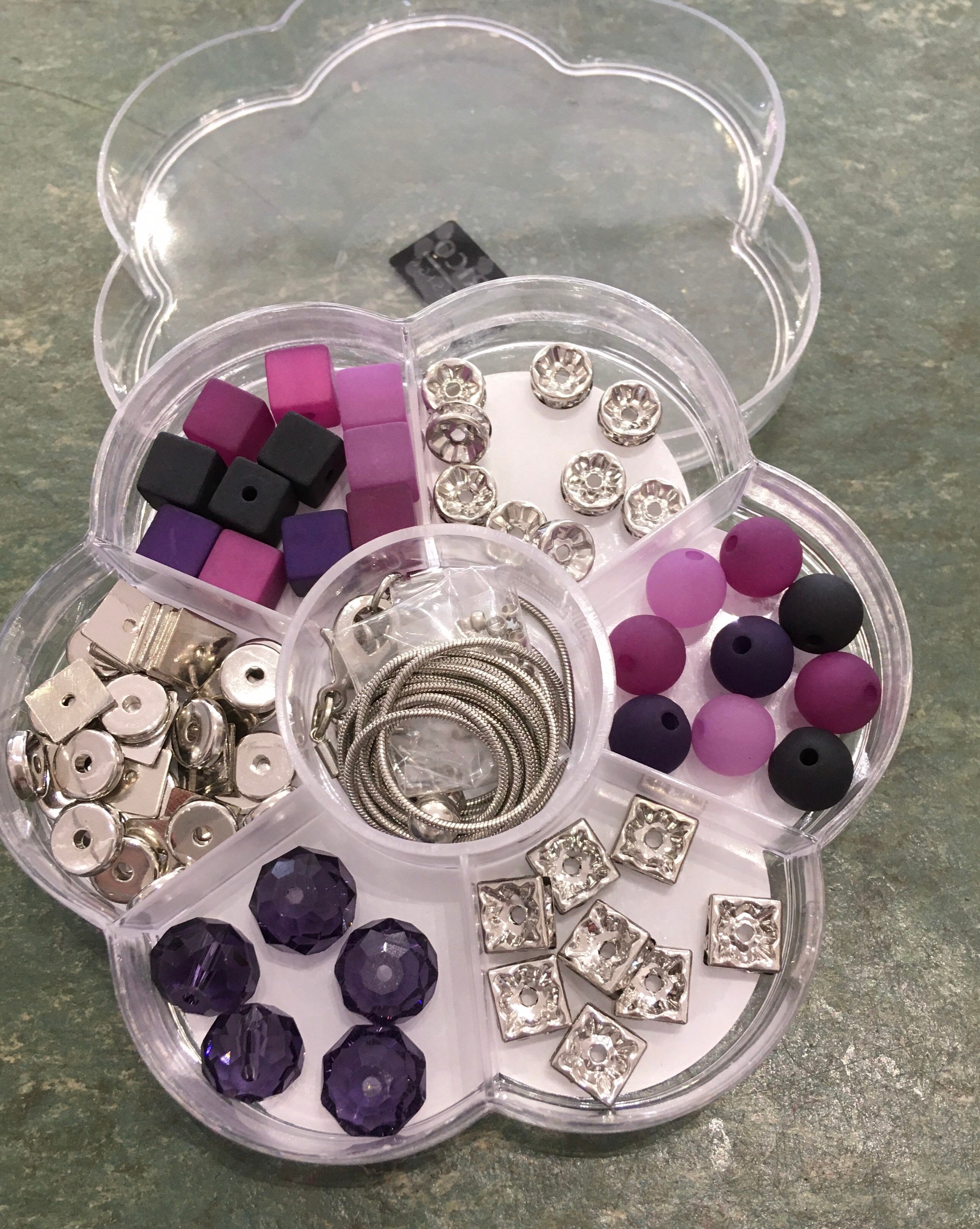 Necklace Kit, bead kit, diy kit, make your own necklace