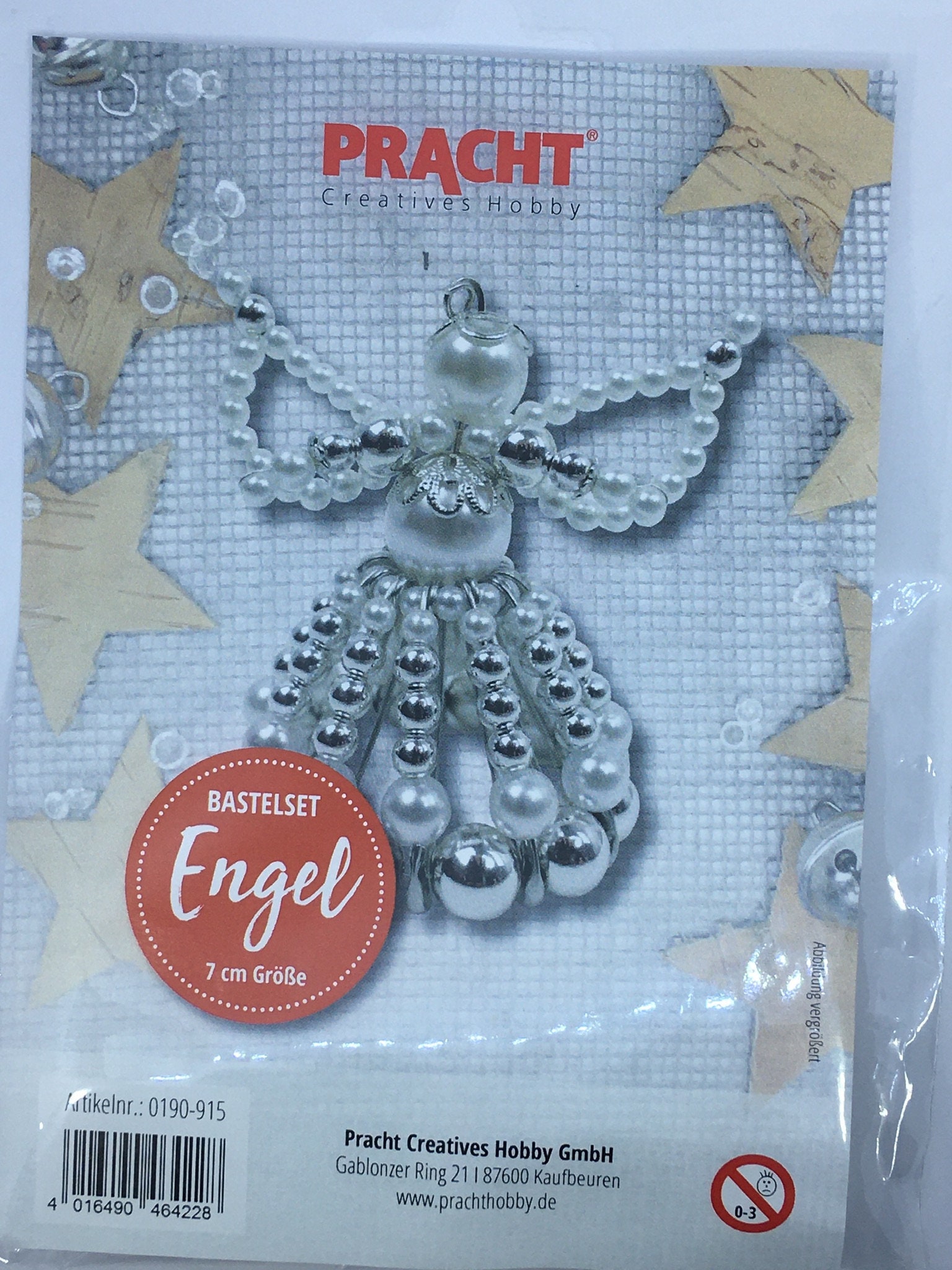 Beaded angel kit safety pin angel kit bead kit Christmas Etsy