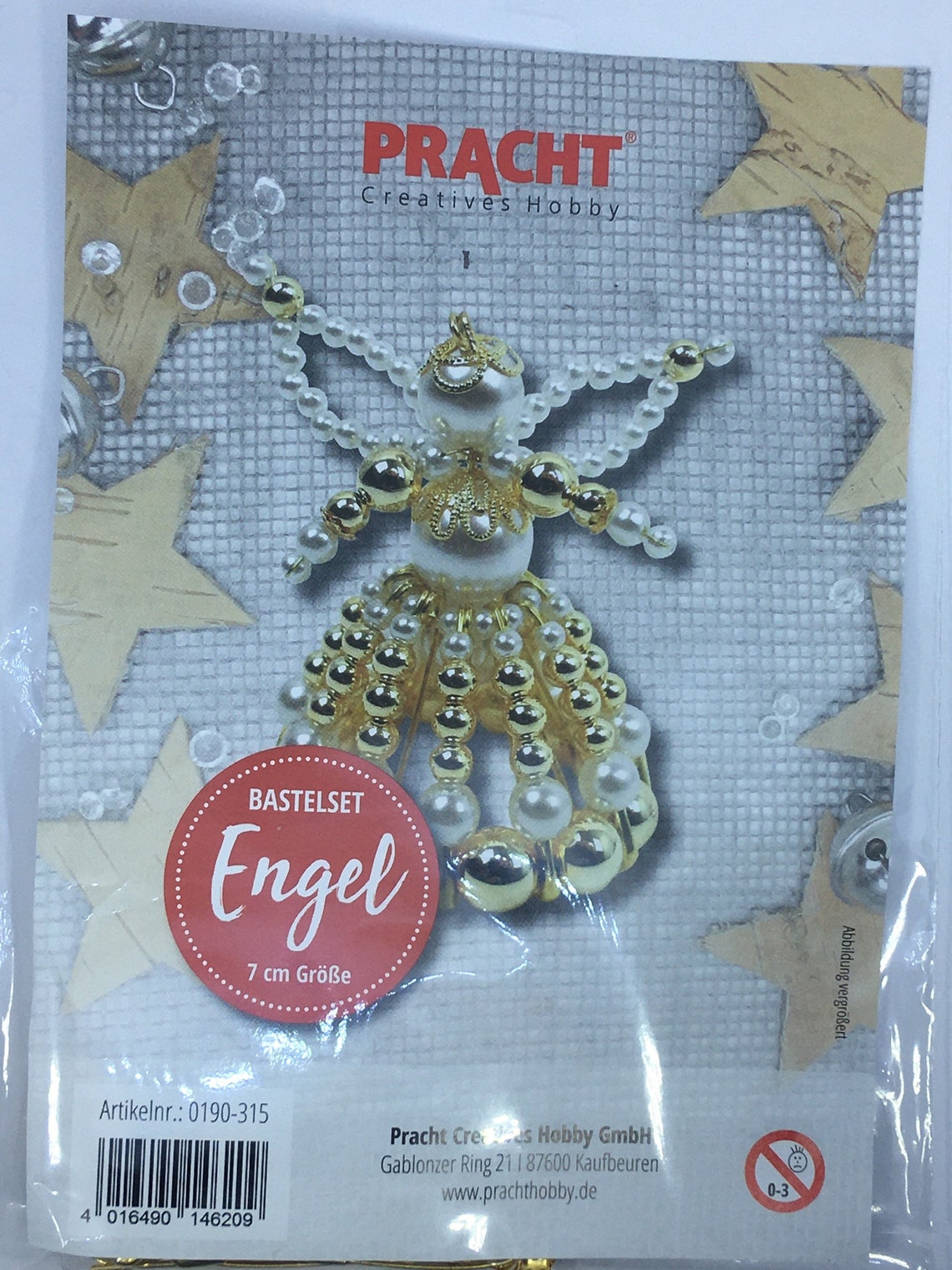 Beaded Angel Kit Safety Pin Angel Kit Bead Kit Christmas Etsy