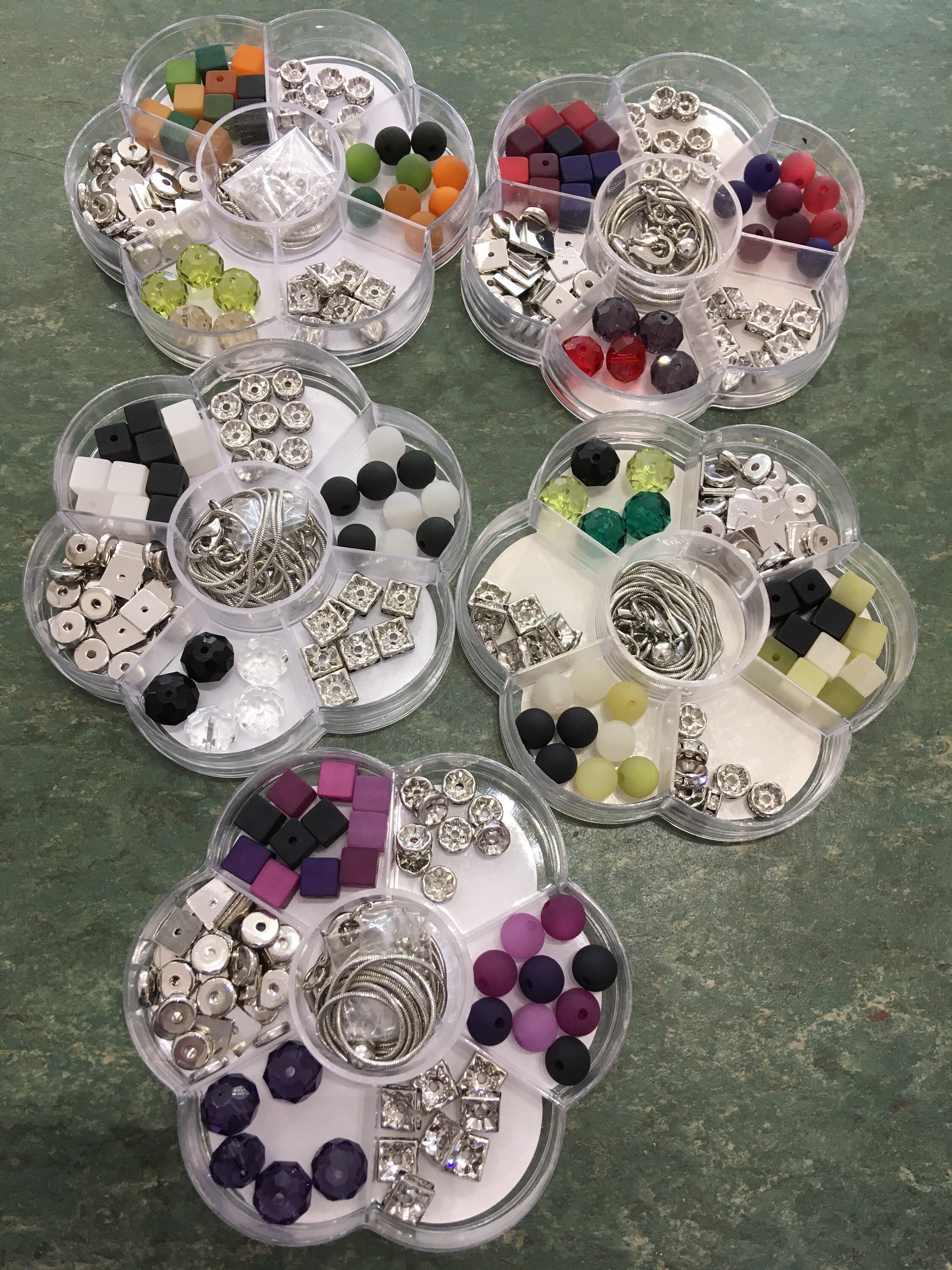 Necklace Kit, bead kit, diy kit, make your own necklace