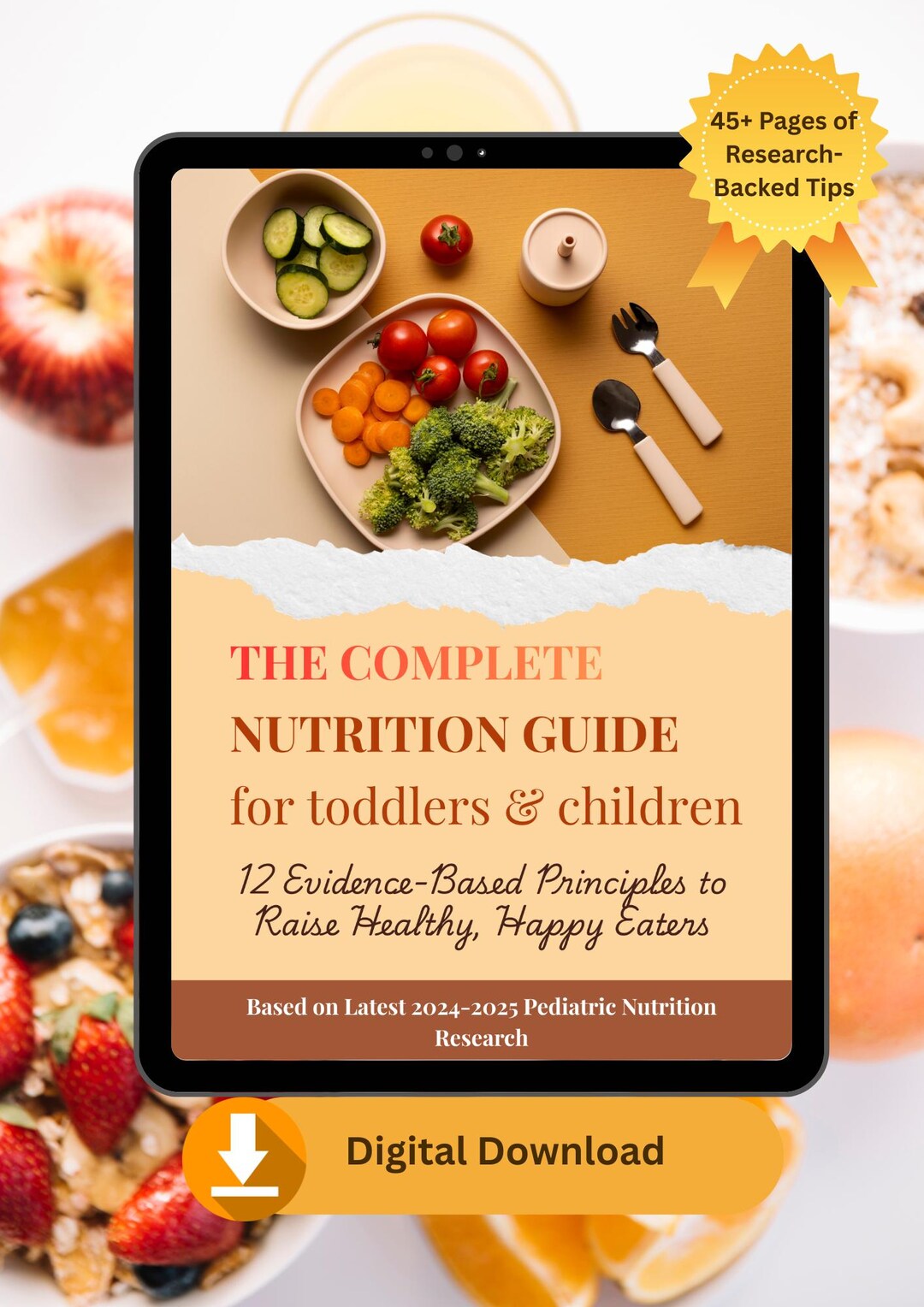 Science-based Toddler Nutrition Guide | Picky Eater Help Guide ...