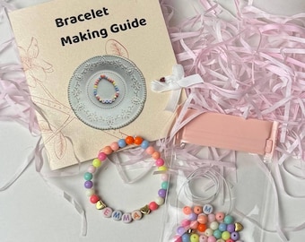 Friendship bracelets, birthday party activity, diy bracelet kit, bracelet making