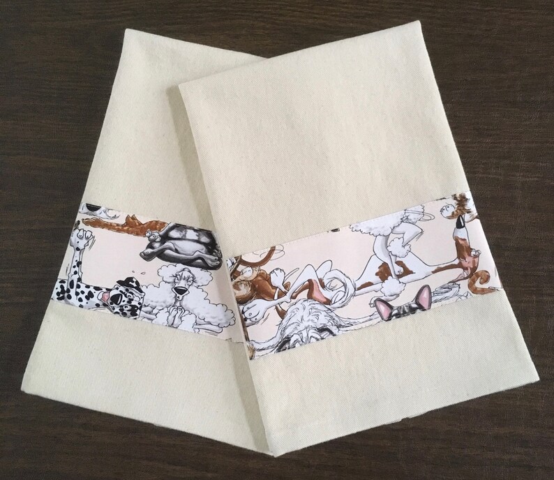 Yoga Dogs Apron /& Dish Towel Set