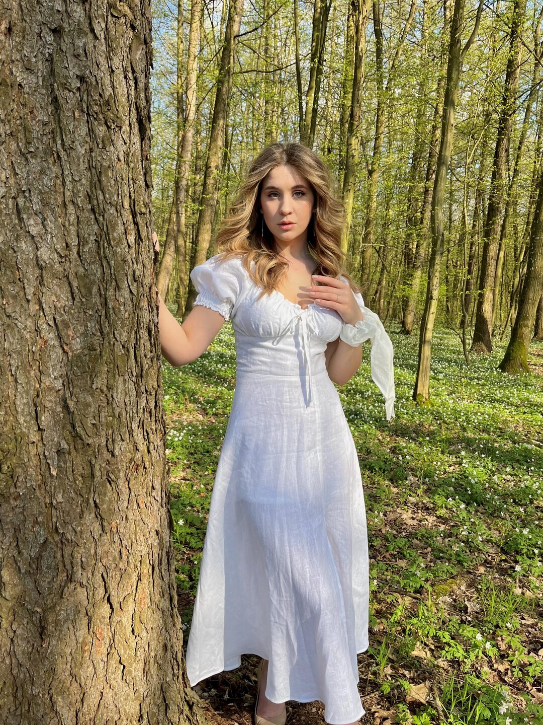 natural linen maxi dress Linen maxi dress Natural For Women
