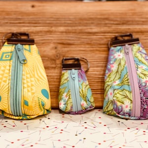 Tula Pink Key Fob Style Coin Purse