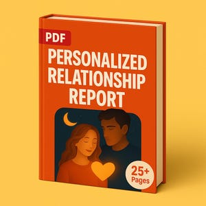Rapporto di relazione personalizzato in formato PDF · MBTI personalizzato + analisi del tema natale per coppie · Download immediato - Regalo digitale