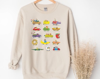 Richard Scarry Cars Shirt, Children Book Shirt, Bookish Shrit, Book Merch, Book Lover Shirt, Gift For Fans