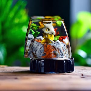 Keycap artisan cubone  keyboard, resin keycap gaming for him, gift for father, anime keycap for her, cherry mx keycap