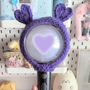 Armybomb Heart Lightstick Cover | kpop |  concert | crochet | fanmade | multiple colors | arirang