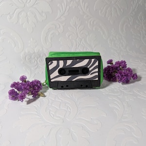 Kassetten Portemonnaie Personalisiert Kassette Portemonnaie Custom Mixtape Geschenk Musikliebhaber Vintage Retro 70er 80er 90er Festival Unikat Geldbörse