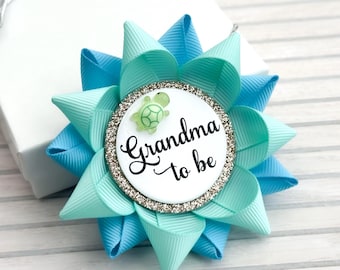 A Little Hatchling Turtle Baby Shower Favors, Aqua and Turquoise, Green Turtle