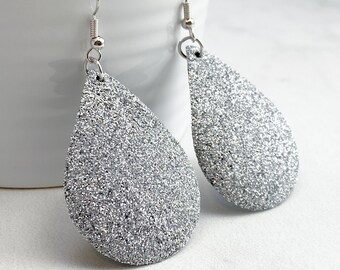 large sparkly earrings