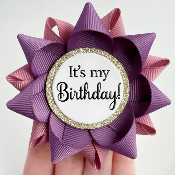 Birthday Ribbon - Happy Birthday, party decor