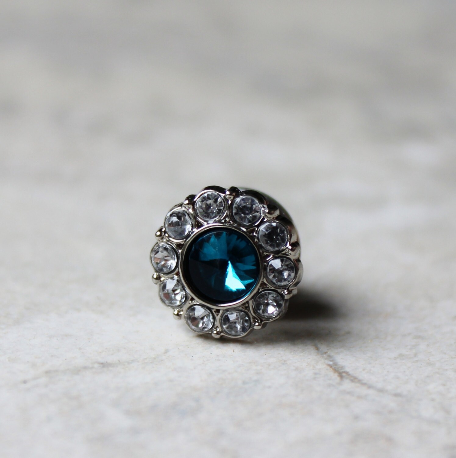 mens diamond tie pin