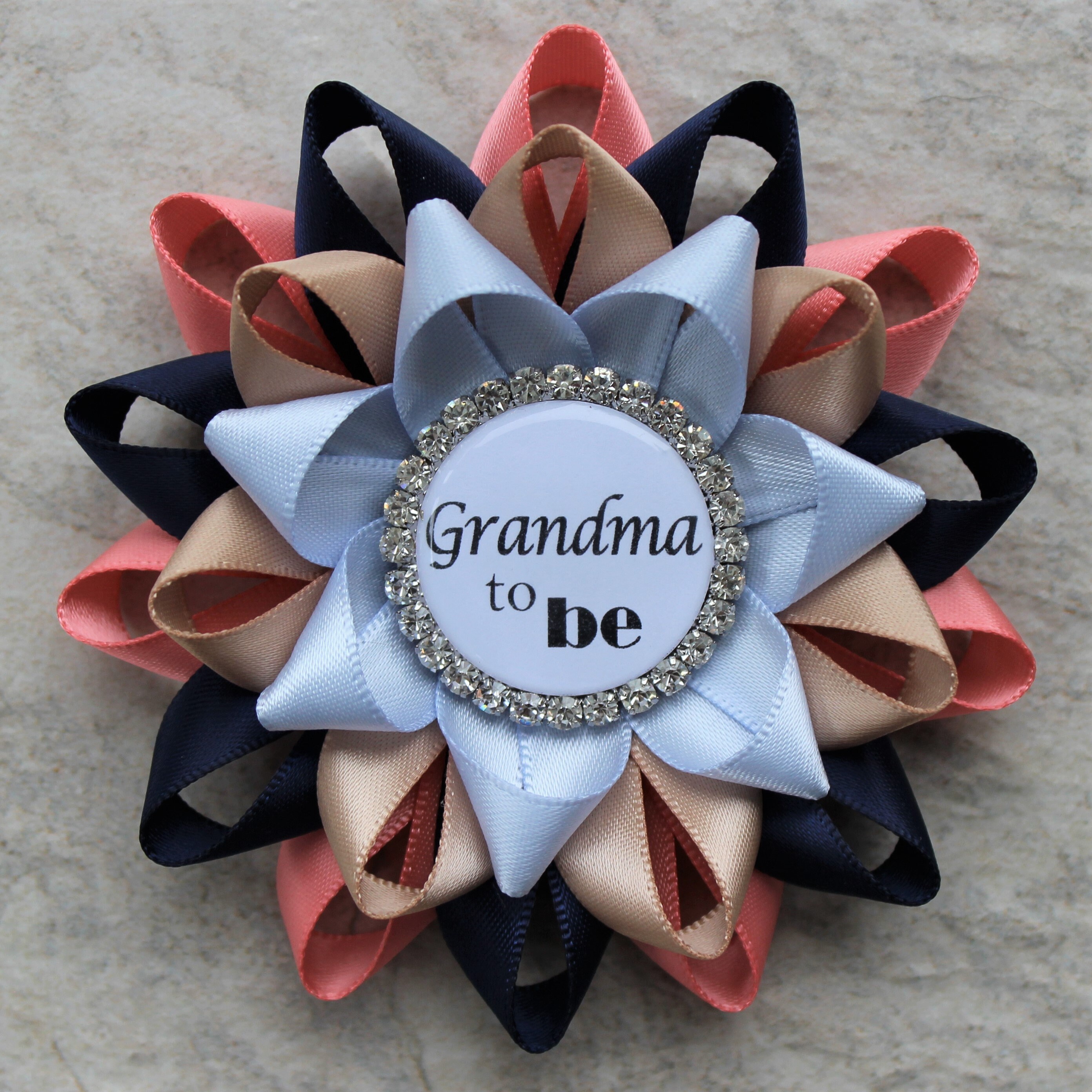 Navy And Coral Baby Shower Pins Coral And Navy Baby Shower Il Fullxfull Navy And Coral Baby Shower Pins Coral