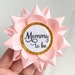 Pink and Gold Baby Shower Decorations, New Grandma Gift, Grandma to Be Pin, Mommy to Be Corsage, Baby Girl Shower, Pale Pink 