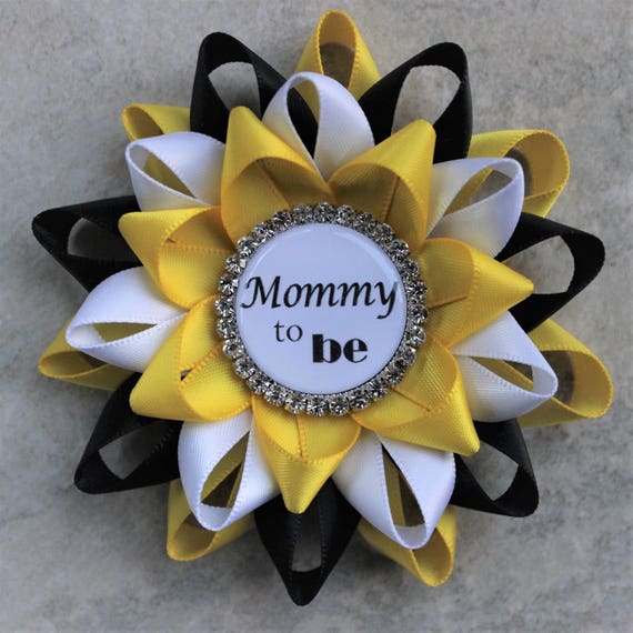 Bee Baby Shower Decorations Black And Yellow Baby Shower Etsy