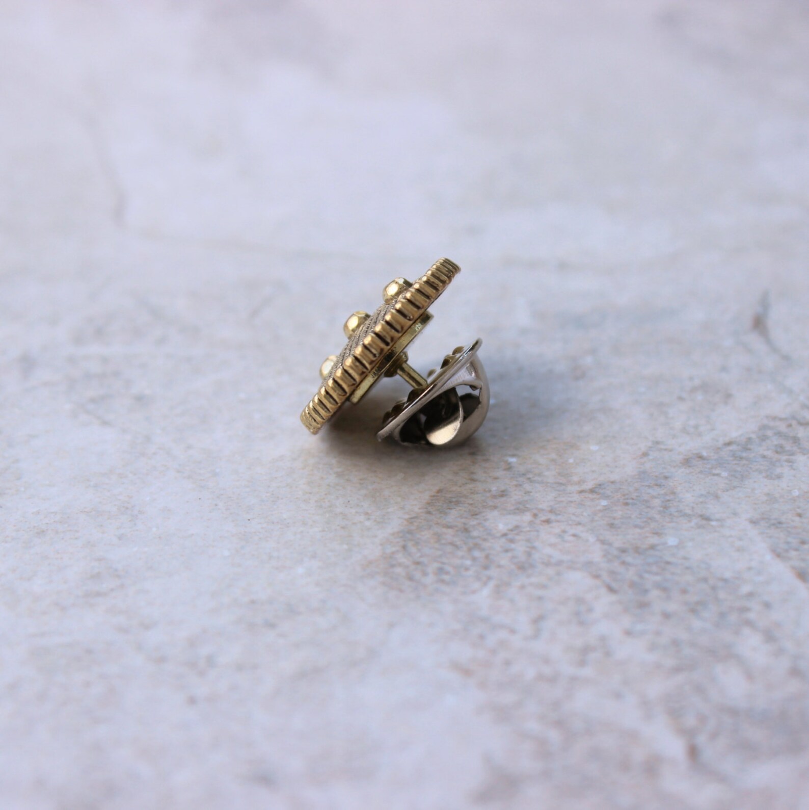 Gold Tie Pin Gold Tie Tack Gold Tone Tie Tack Mens Tie Pin Etsy