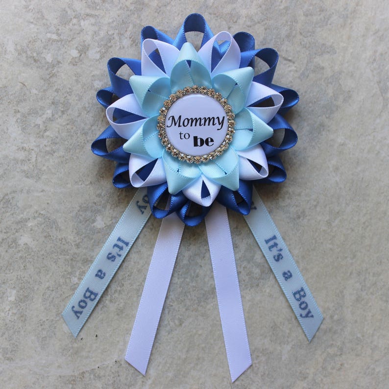 Boy Baby Shower Pin Baby Boy Shower Corsage Mommy To Be Etsy Boy Baby Shower Pin Baby Boy Shower Corsage Mommy To Be Etsy