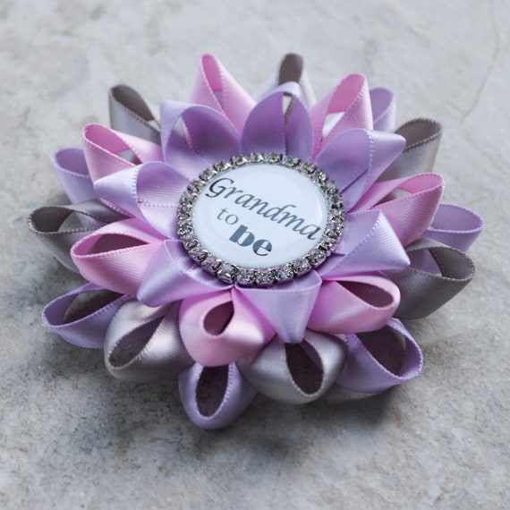 Lavender Baby Shower Decorations Lavender And Gray Baby Etsy