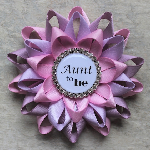 Pink And Purple Baby Shower Decorations Baby Shower Pins Etsy