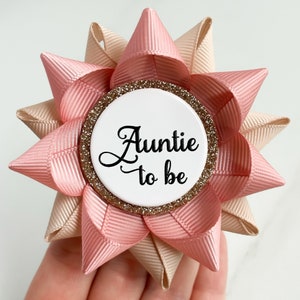 Personalized Baby Shower Pin
