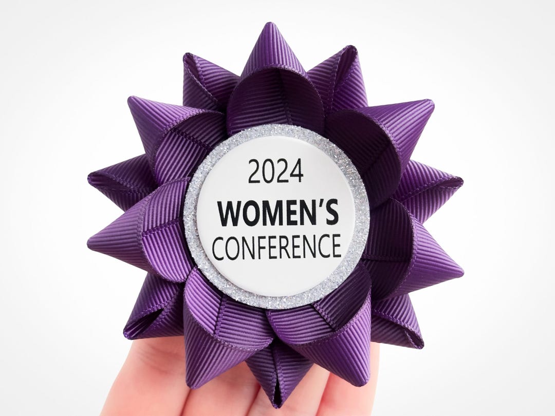Personalized Name Badge, Custom Event Pins, Corporate Events Ribbon ...