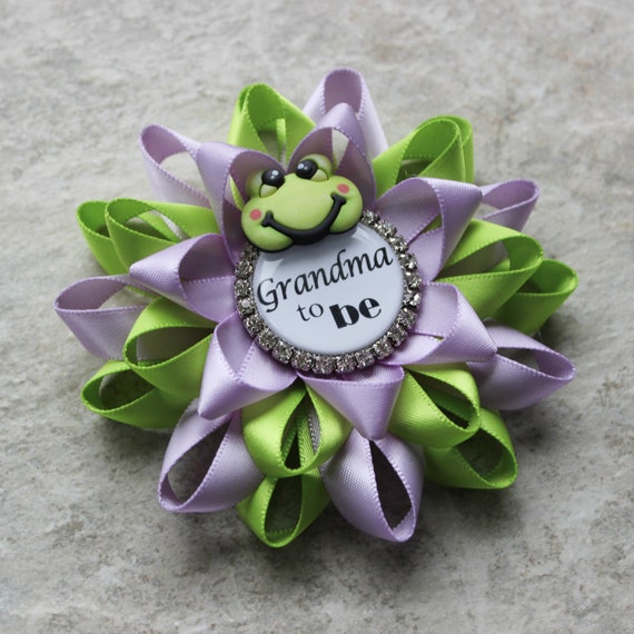 Frog Baby Shower Pins Frog Baby Shower Decorations Etsy