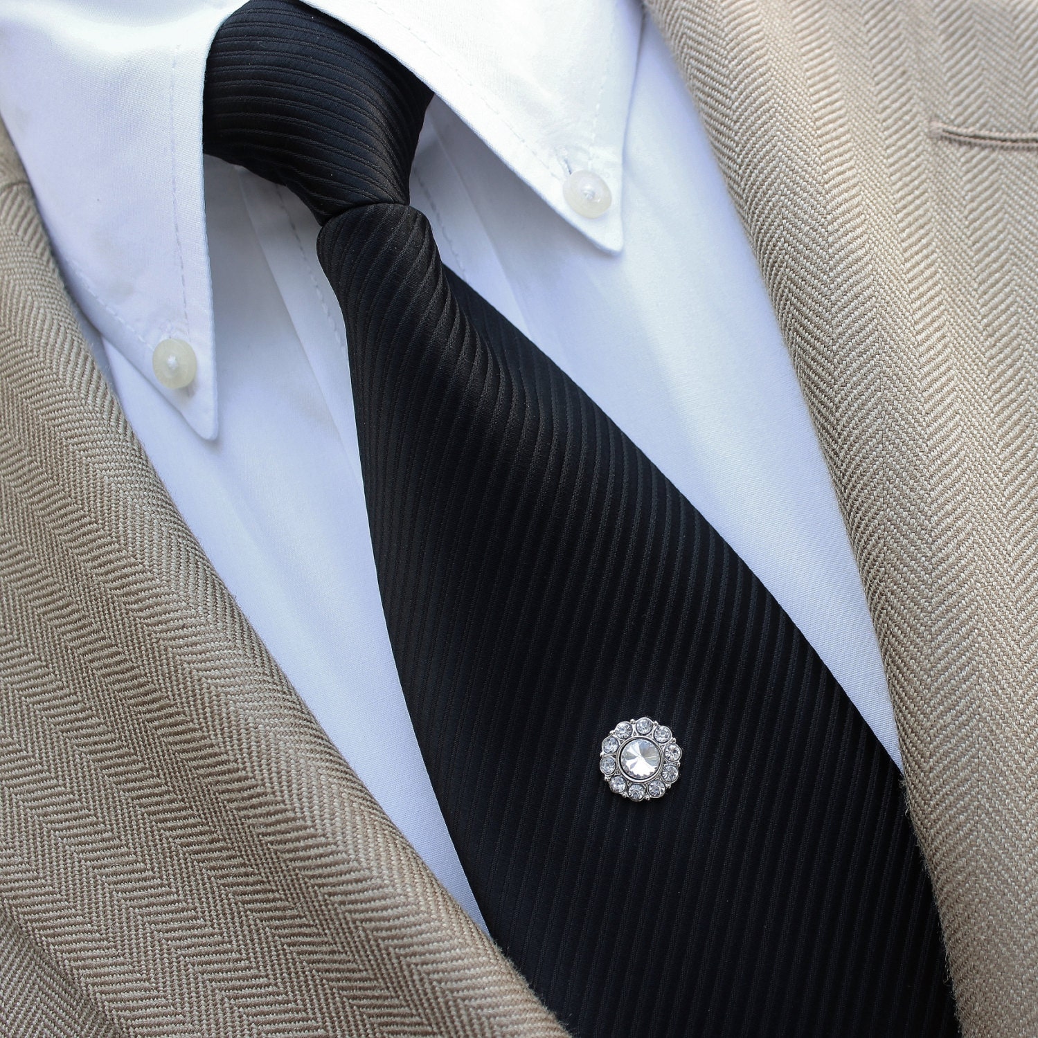 I Heart Love Sweden Vintage Mens Tie Clip Tack Bar I Heart Love Sweden Vintage Mens Tie Clip Tack Bar