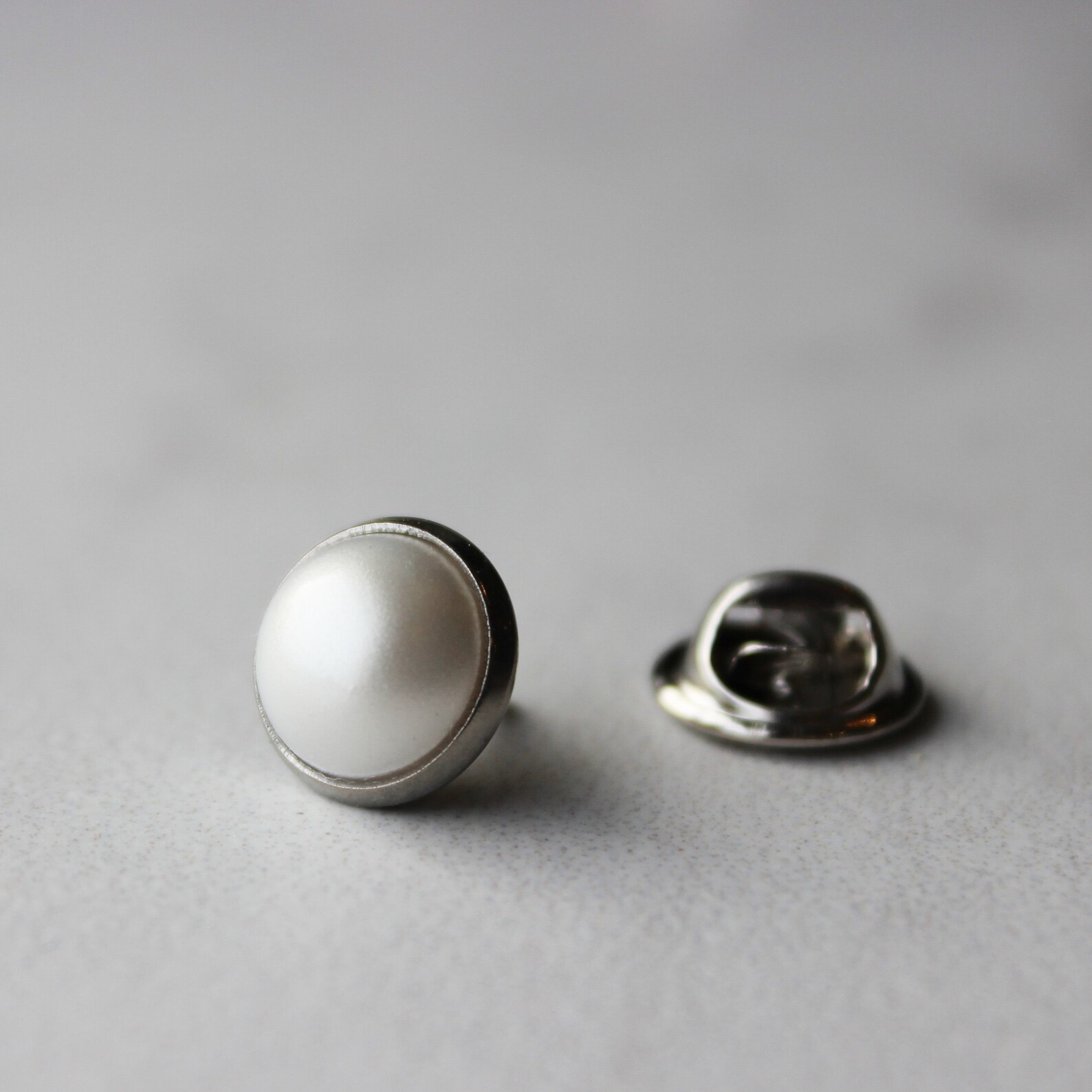 mens pearl tie pin