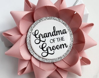 Grandma of the Groom Gift, Blush Wedding Party Gifts, Blush Wedding Decorations, Gift for Grandma of the Bride, Bridal Shower Decor, Blush