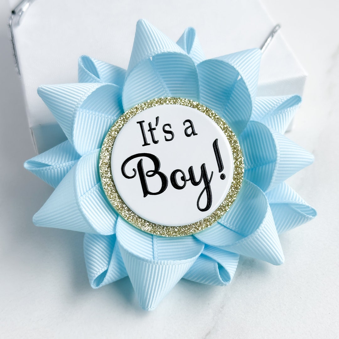 It's a Boy Pin Gender Reveal Party Decorations, Its a Boy, Gender