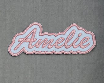 Naszywka z haftowanym imieniem – do naprasowania i przyszycia