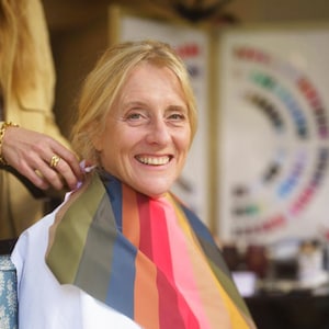 Set of 4 Seasonal Colour Analysis Drapes