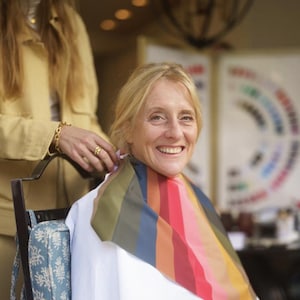 12 Seasonal Colour Analysis Drapes- Striped-