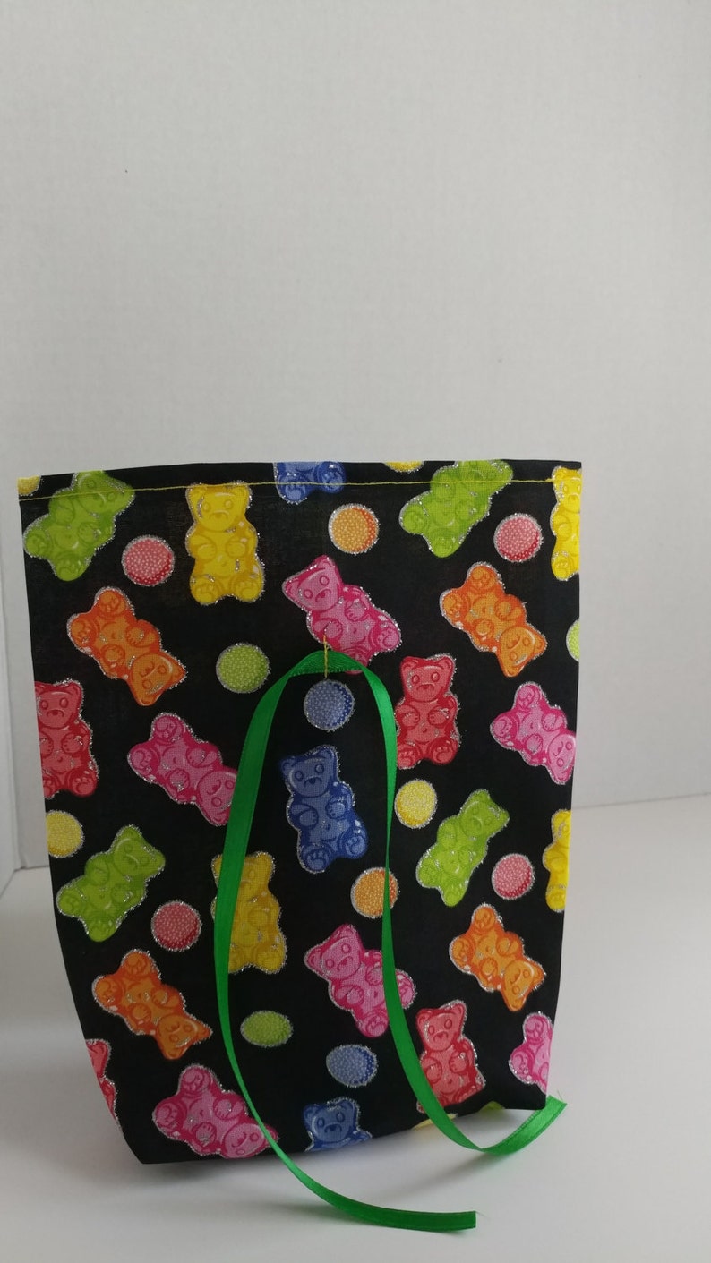 Set of 4 Gummy Bear Gift Bag Party favor bags Etsy
