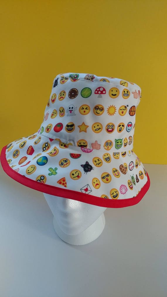 Emoji bucket hat Kid's hat Etsy