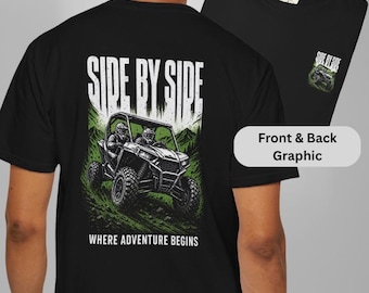 Side By Side ATV Shirt | Comfort Colors Off Road Trail Riding Graphic Tee