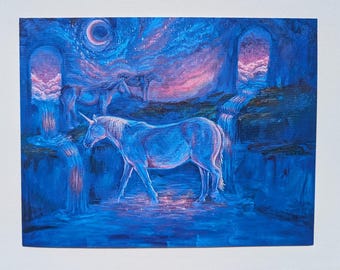 Fine Art Fantasy Print Of Original Oil Painting
