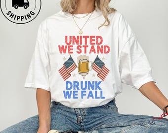 Fourth of July Shirt 4th of July Tee America Shirt Funny 4th of July Patriotic T-shirt Gift for Independence Day Vintage Patriotic