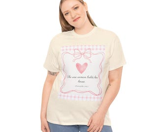 Tシャツ | 聖書の言葉のバックプリント
