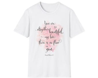 メンズTシャツ｜聖書の詩句デザイン