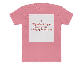 My Beloved Is Mine Scripture Tee | Do It Everyday Circular Back Print