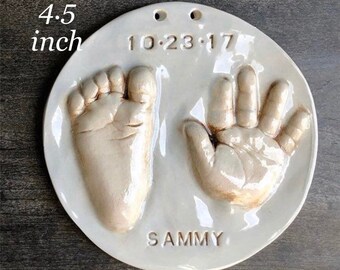 baby footprint ceramic