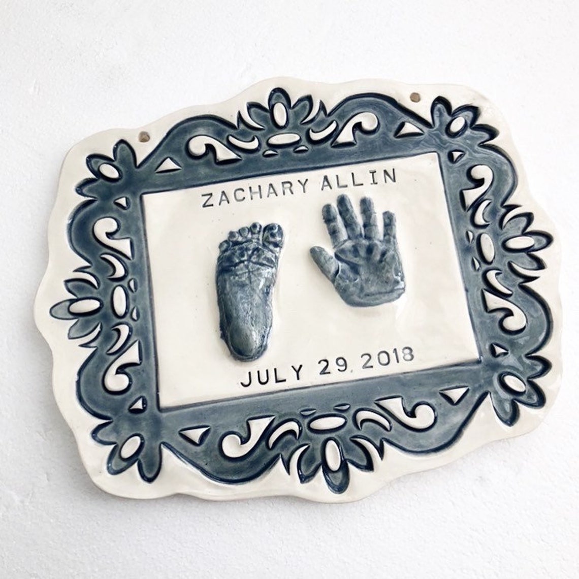 Baby's Personalized Keepsake Nursery Decor Personalized Etsy