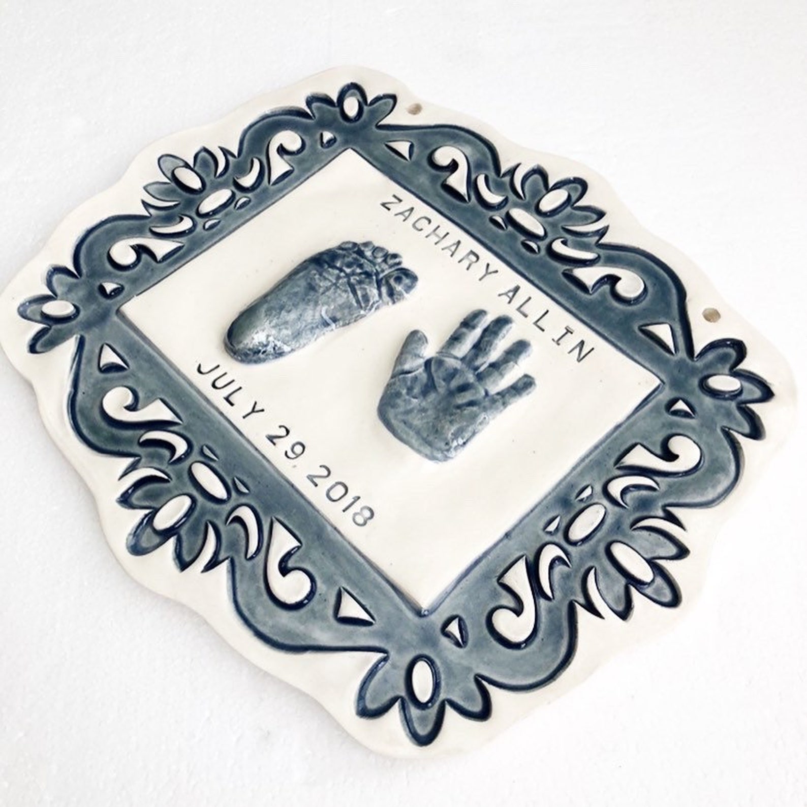 Baby's Personalized Keepsake Nursery Decor Personalized Etsy