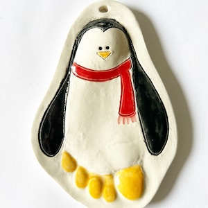 Footprint Penguin Wall Hanging - Come Together Kids