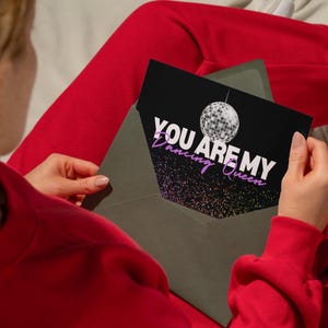 Carte de vœux : You are my dancing queen !